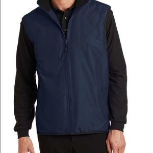 Port Authority Mens Navy Blue Vest